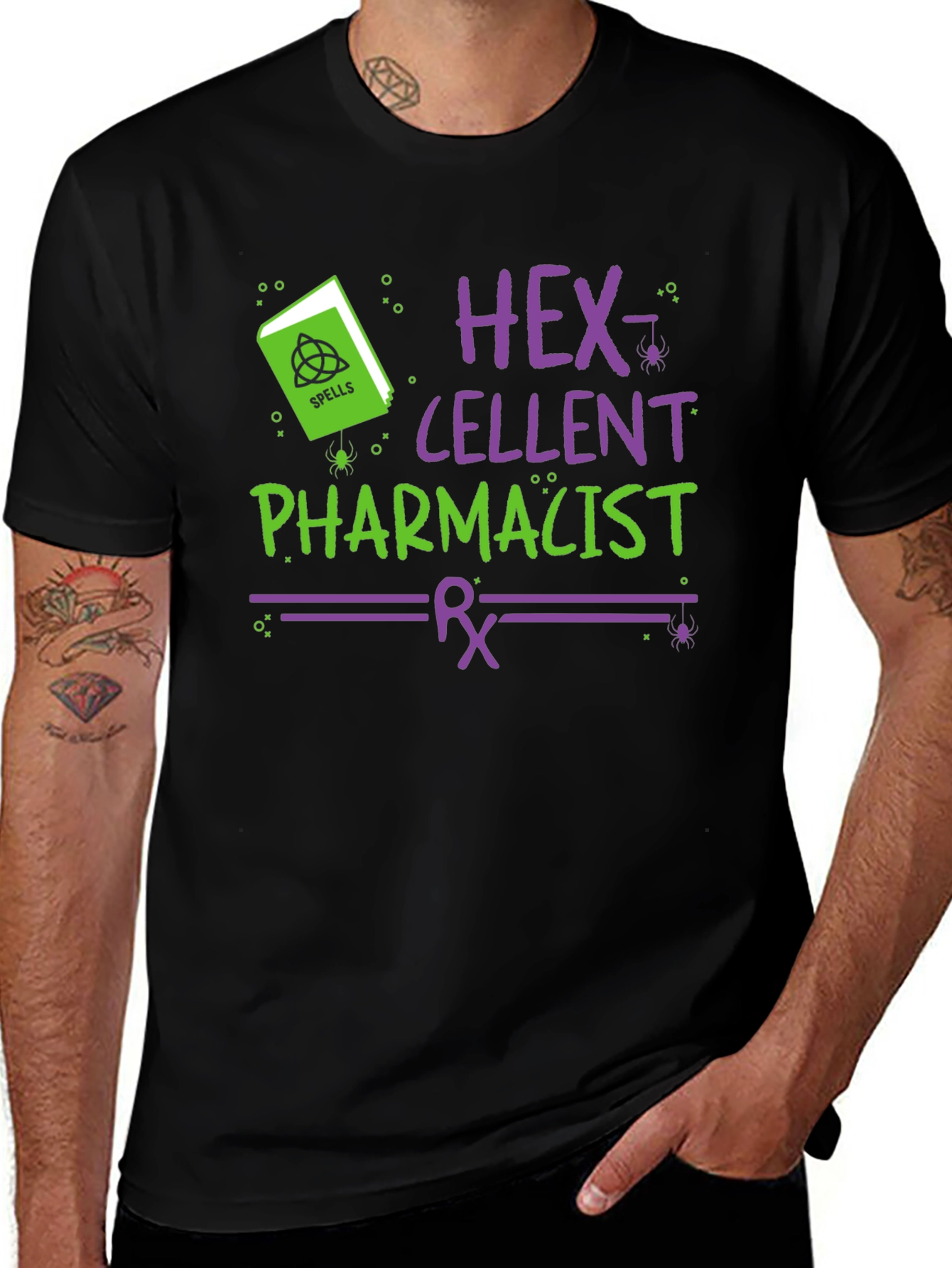 Hex-cellent Pharmacist T-Shirt - Halloween Medical Humor