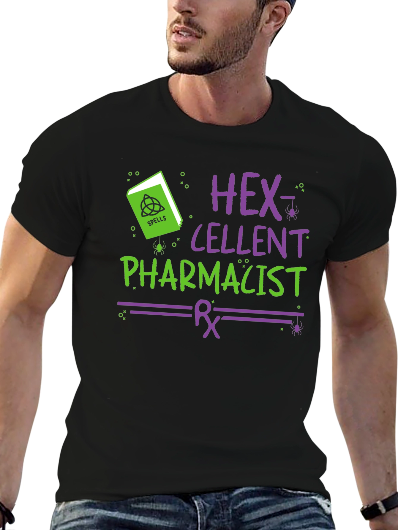 Hex-cellent Pharmacist T-Shirt - Halloween Medical Humor