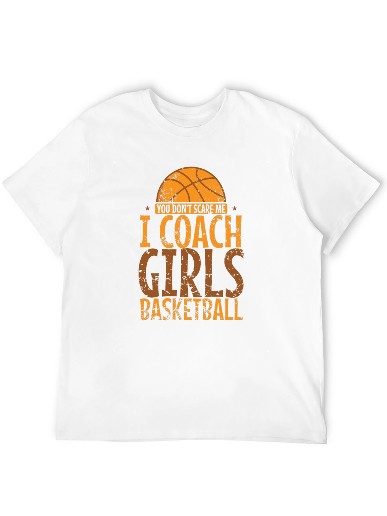 I Coach Girls Basketball T-Shirt - Funny Coach Tee