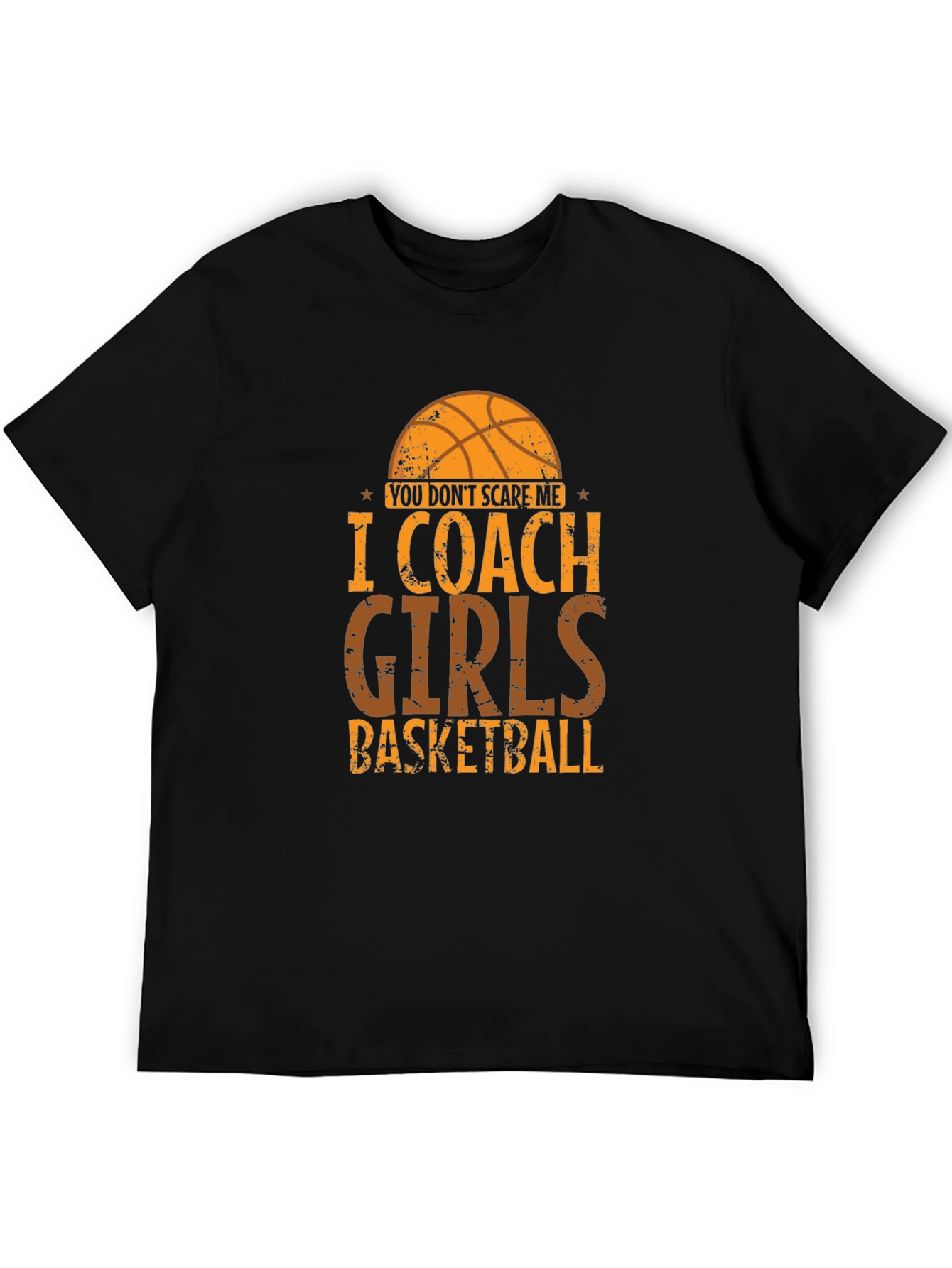 I Coach Girls Basketball T-Shirt - Funny Coach Tee
