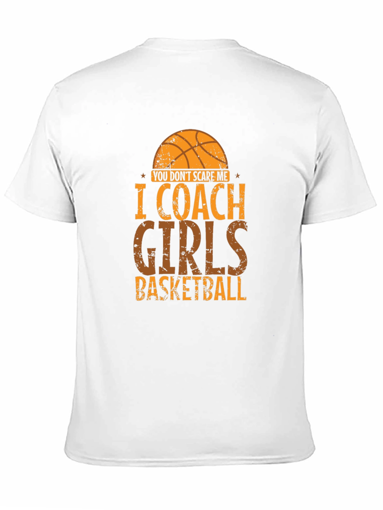 I Coach Girls Basketball T-Shirt - Funny Coach Tee