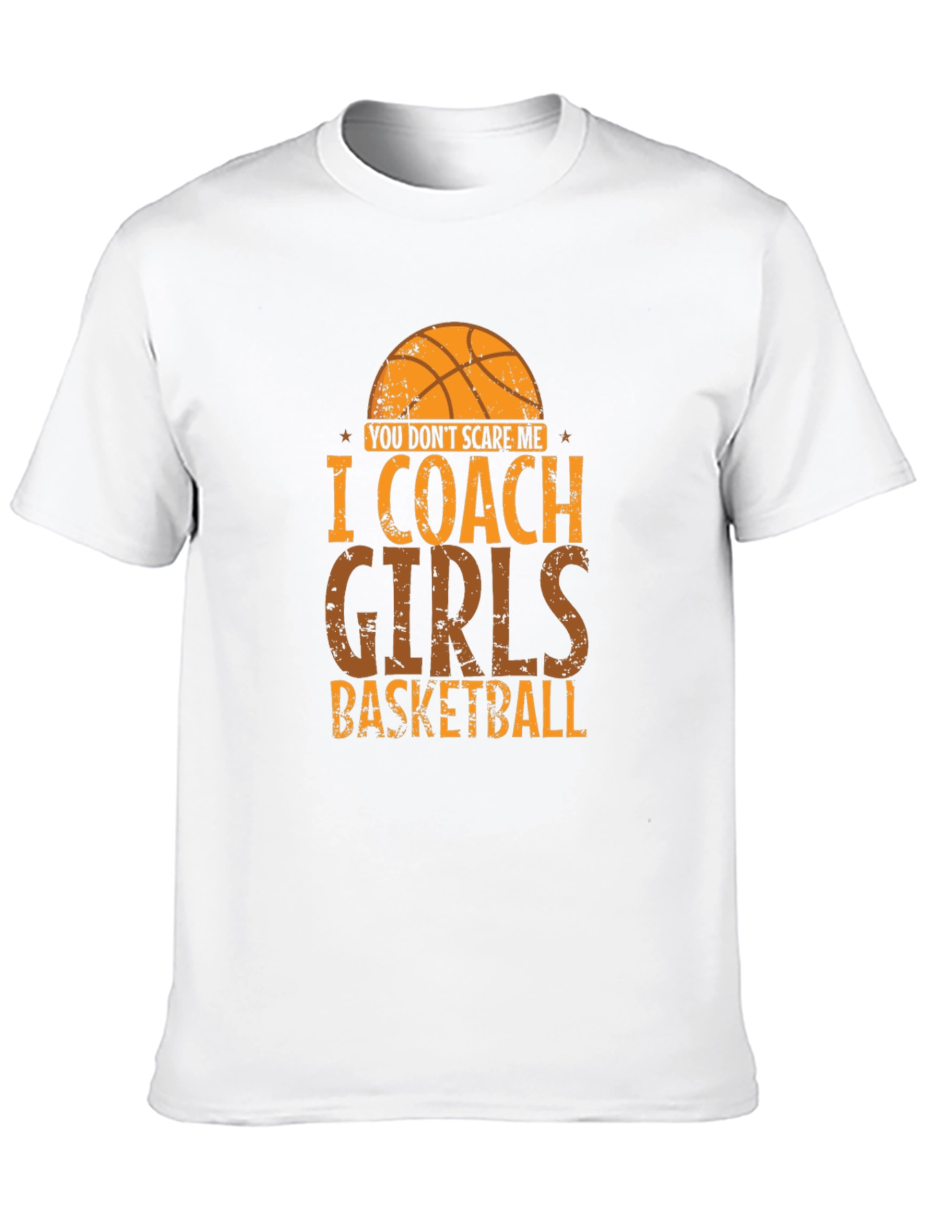 I Coach Girls Basketball T-Shirt - Funny Coach Tee