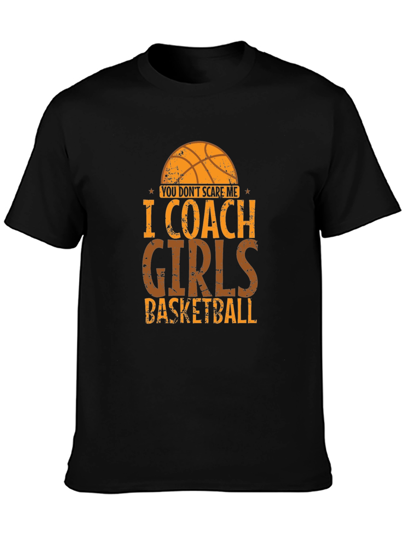 I Coach Girls Basketball T-Shirt - Funny Coach Tee