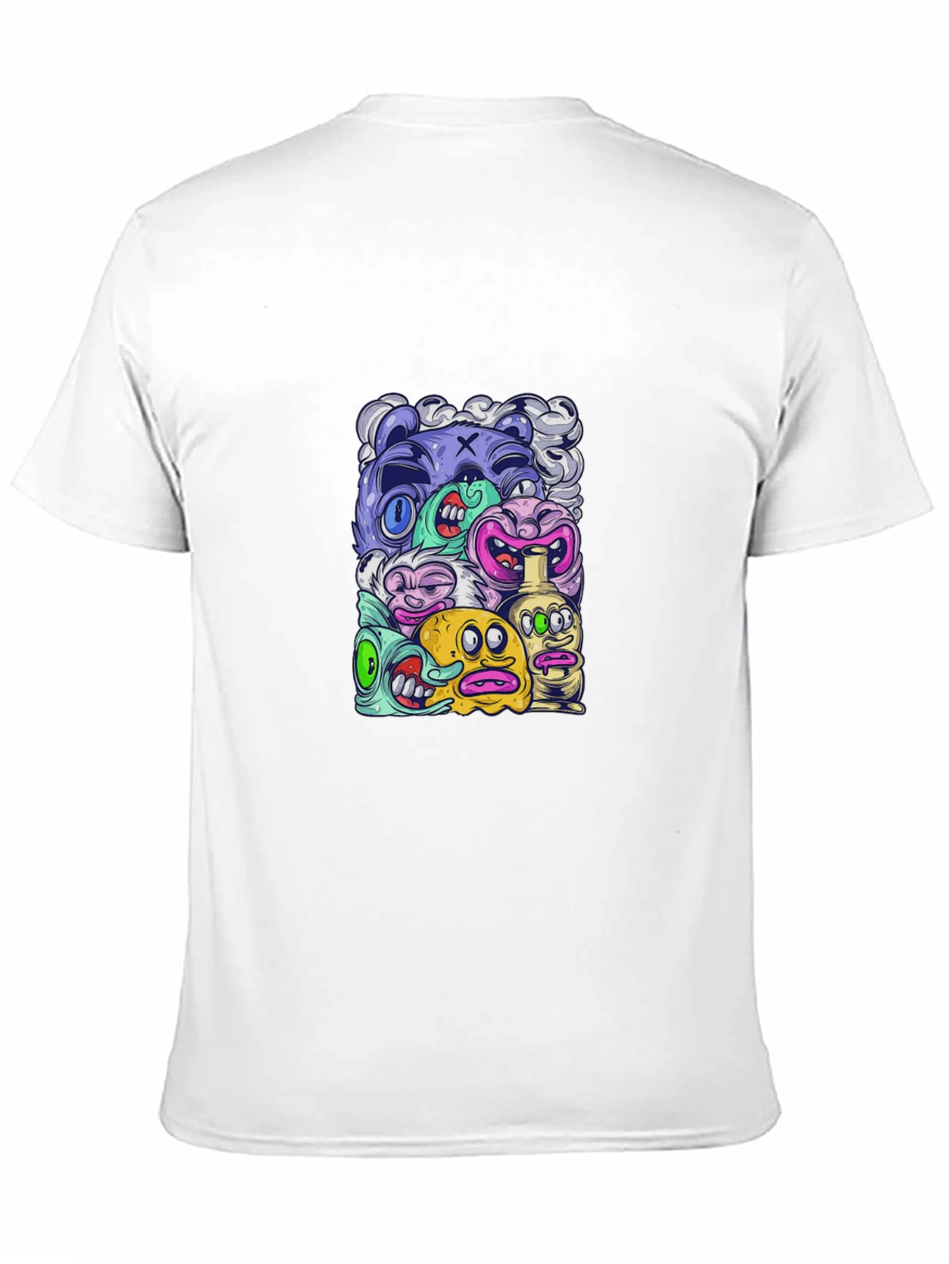 Monster Mash Graphic Tee - Black