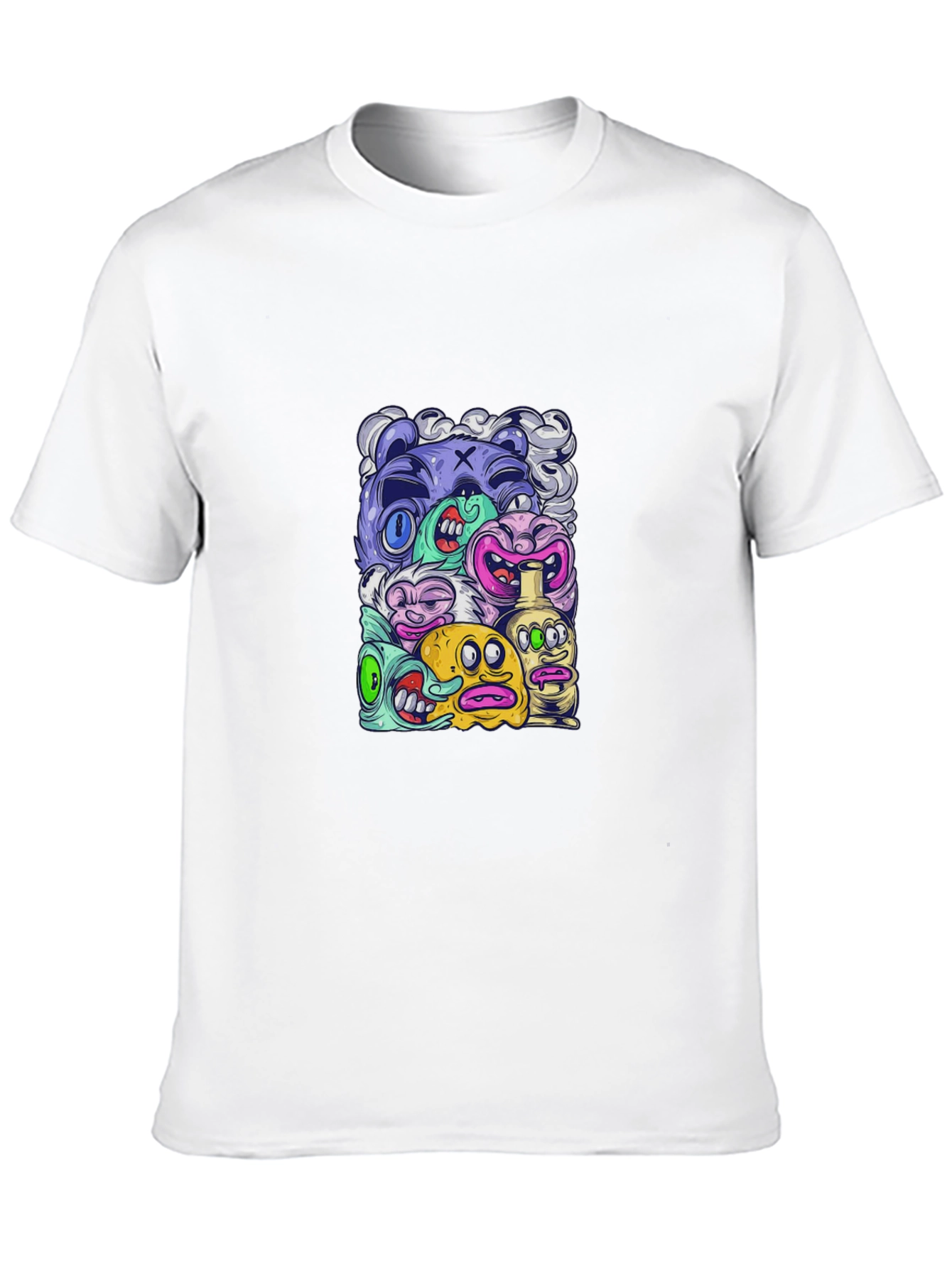 Monster Mash Graphic Tee - Black