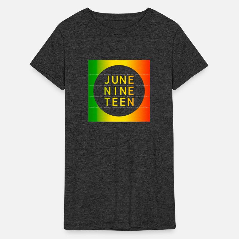 June Nine Teen Black Juneteenth June Vintage