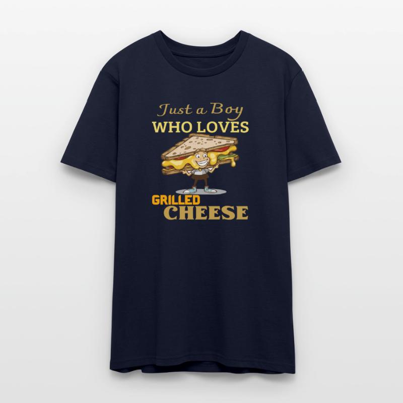 Just A Boy Who Loves Grilled Cheese Funny Sandwich