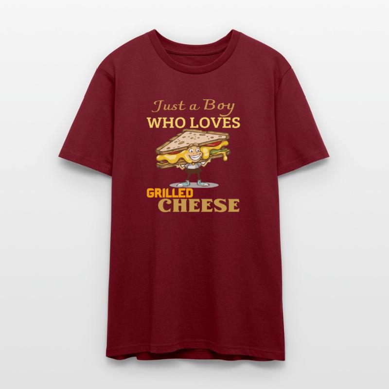 Just A Boy Who Loves Grilled Cheese Funny Sandwich