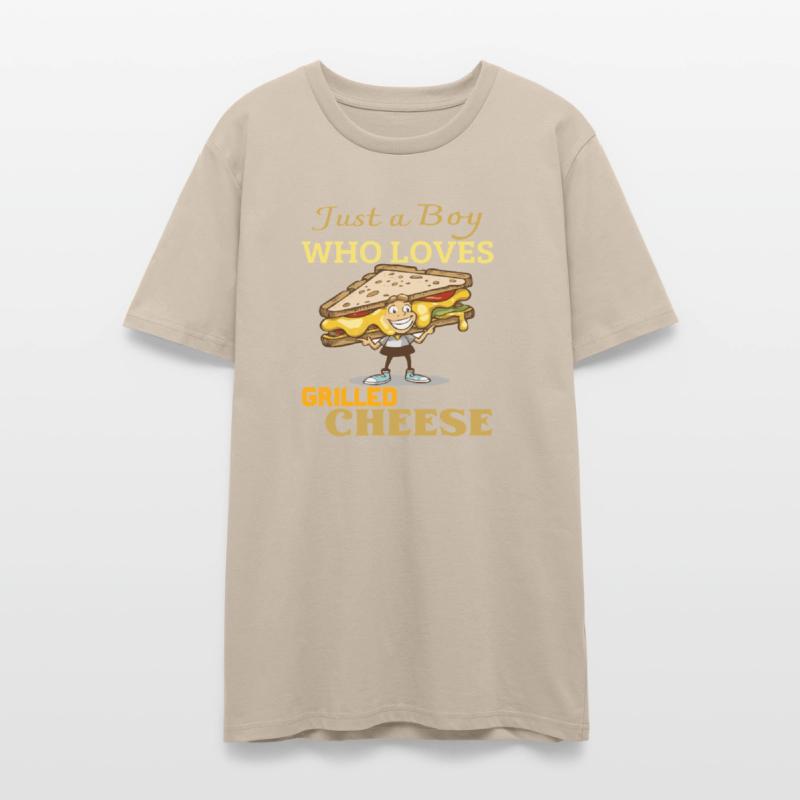 Just A Boy Who Loves Grilled Cheese Funny Sandwich