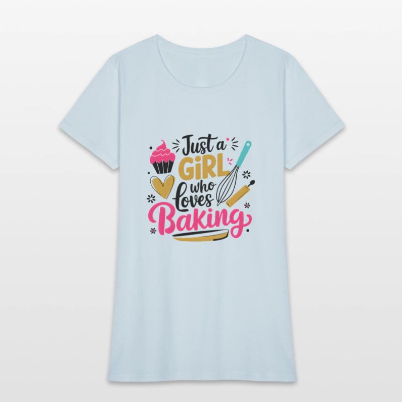 Just A Girl Who Loves Baking Design