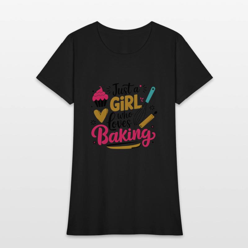 Just A Girl Who Loves Baking Design