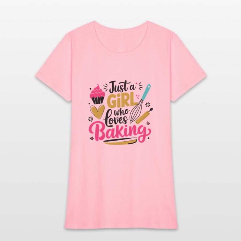 Just A Girl Who Loves Baking Design