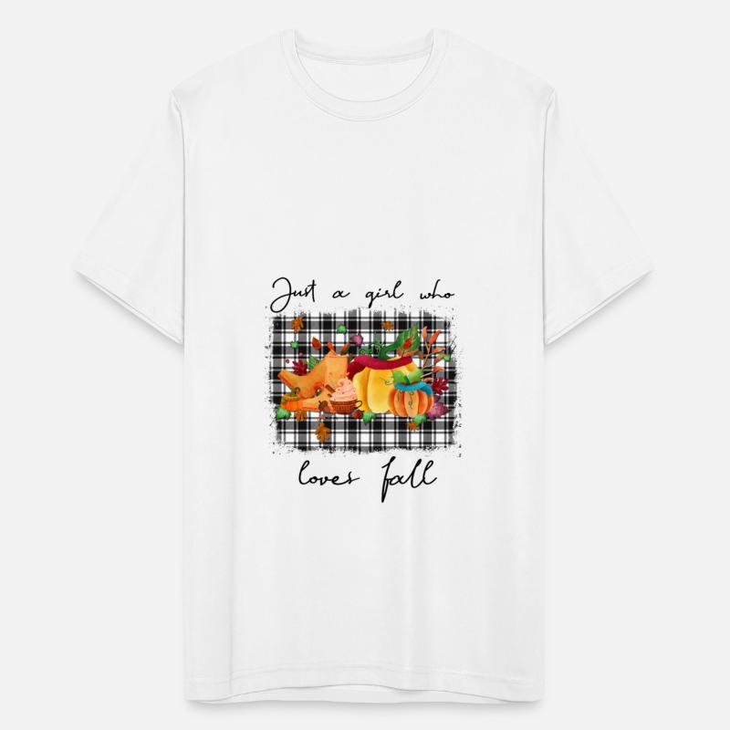 Just A Girl Who Loves Fall Buffalo Plaid