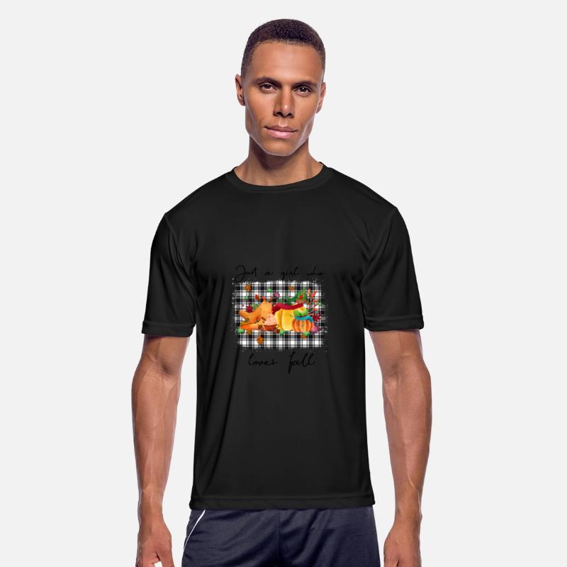 Just A Girl Who Loves Fall Buffalo Plaid