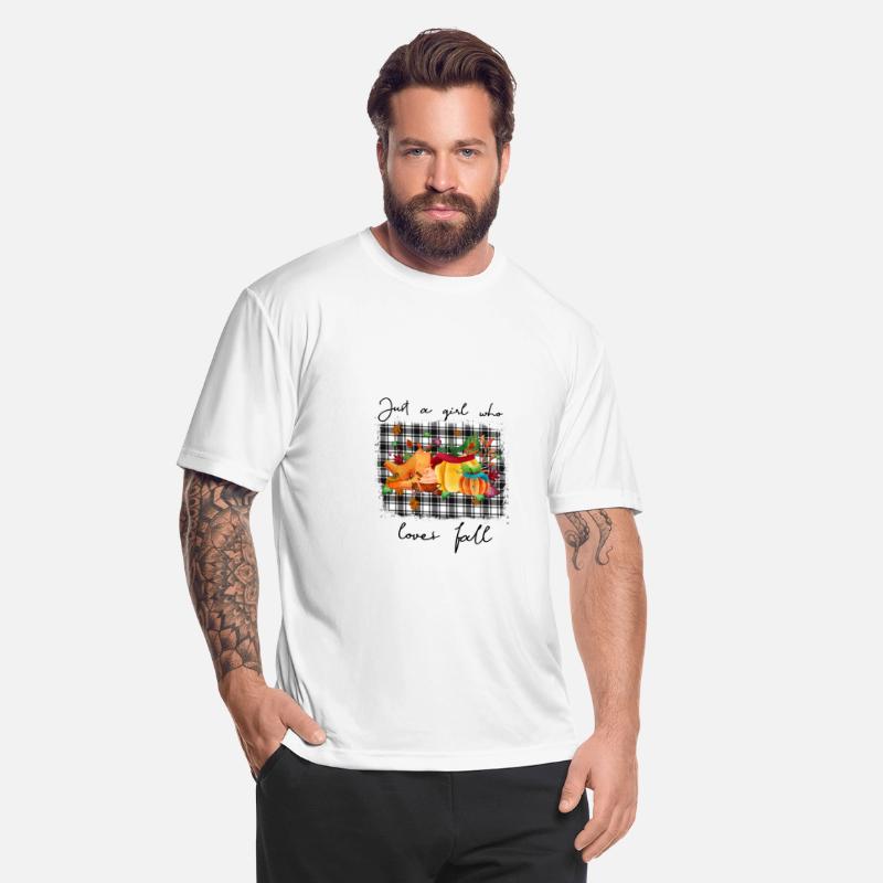 Just A Girl Who Loves Fall Buffalo Plaid