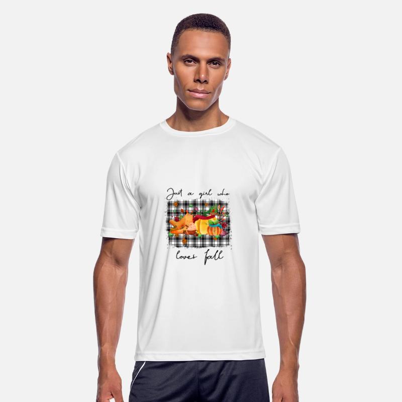 Just A Girl Who Loves Fall Buffalo Plaid