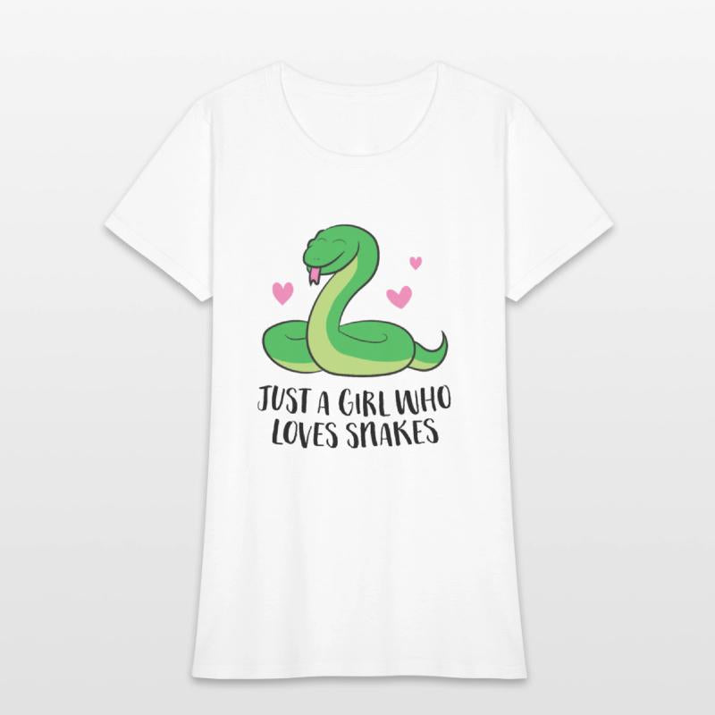 Just a Girl Who Loves Snakes Cute Snake Girl