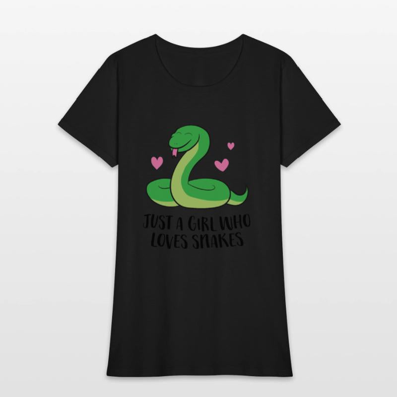 Just a Girl Who Loves Snakes Cute Snake Girl