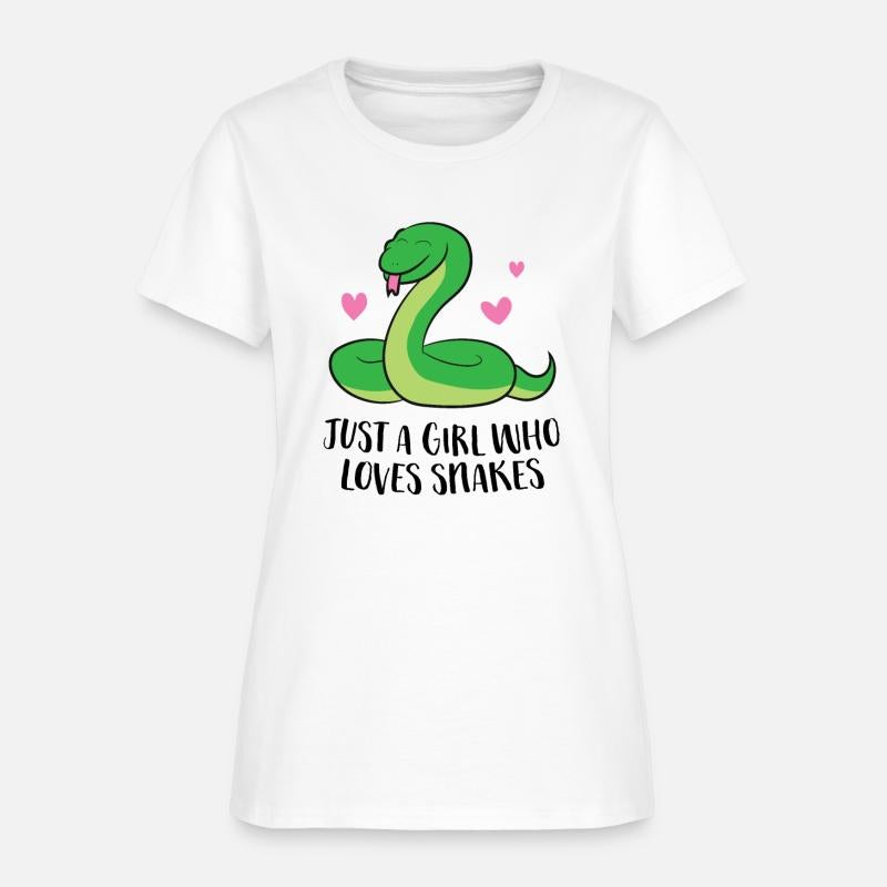 Just a Girl Who Loves Snakes Cute Snake Girl
