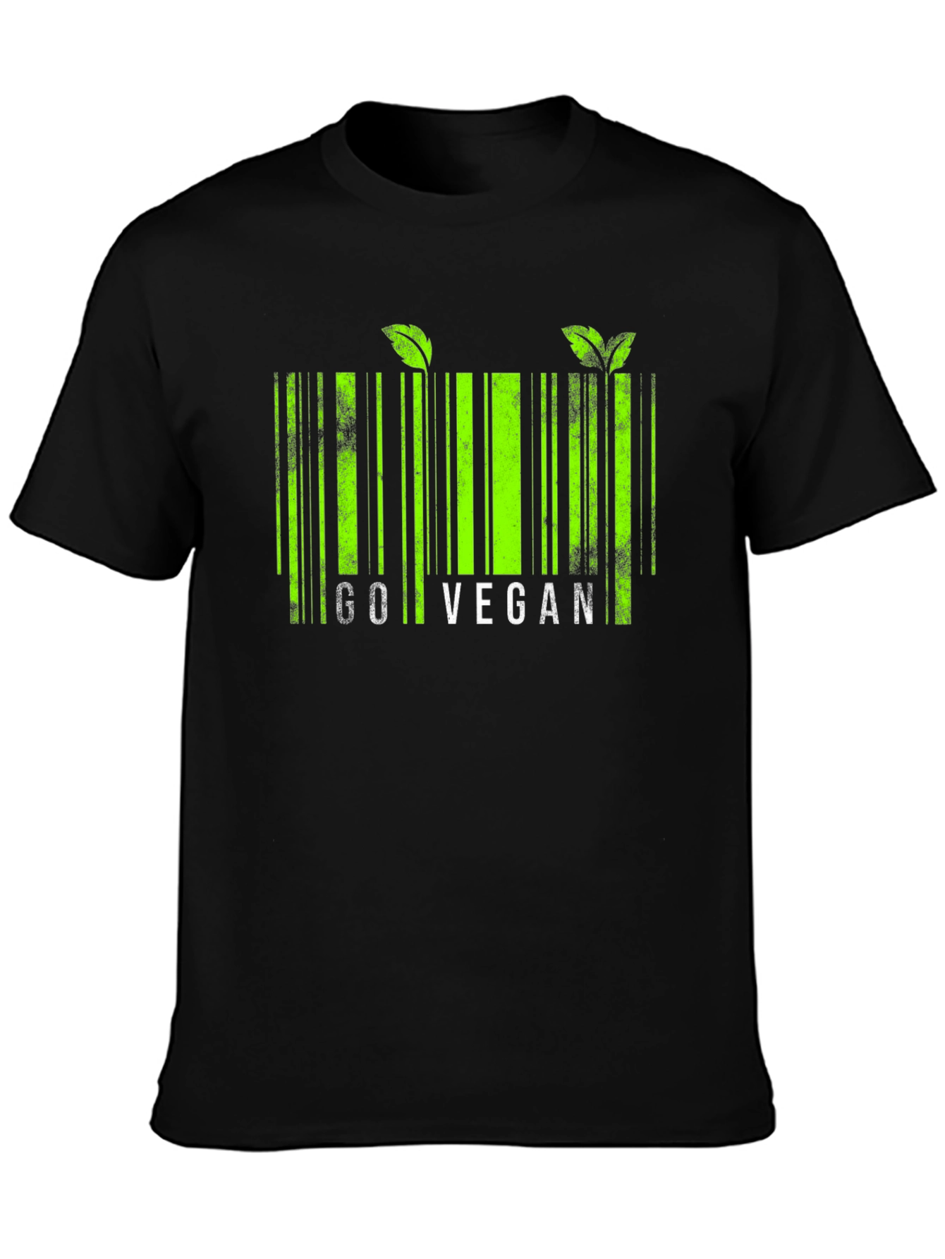 Go Vegan Barcode T-Shirt