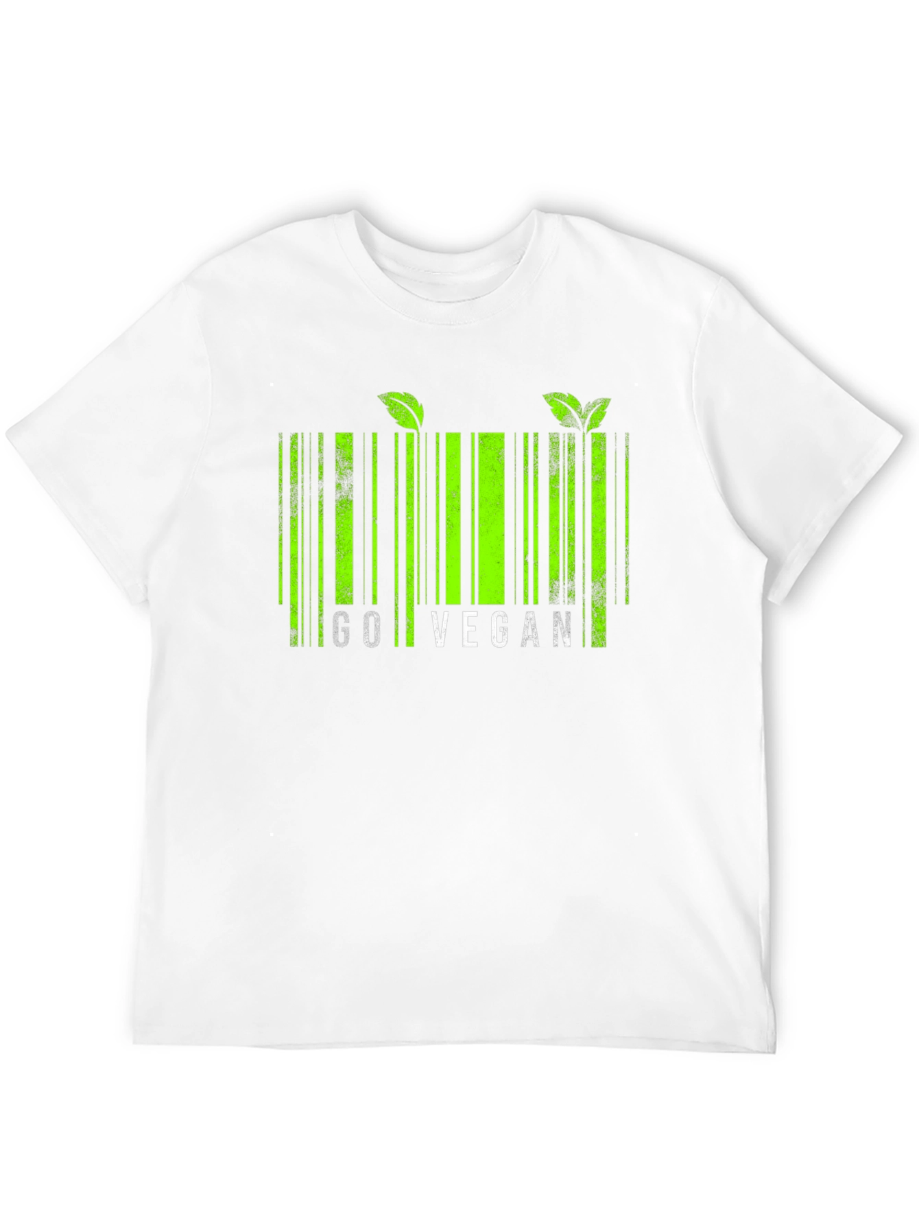 Go Vegan Barcode T-Shirt
