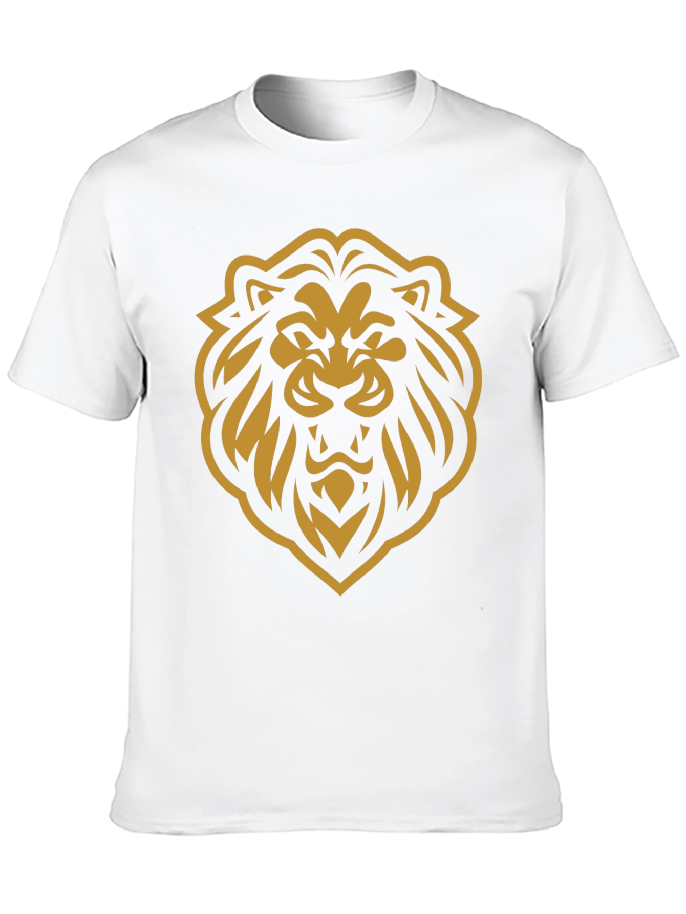 Bold Lion Graphic T-Shirt - Black