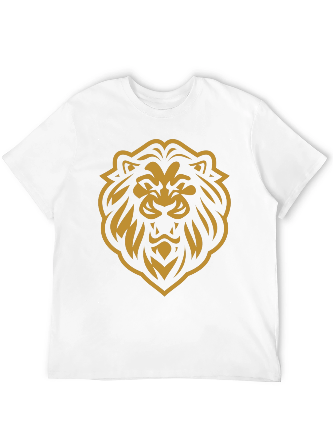 Bold Lion Graphic T-Shirt - Black
