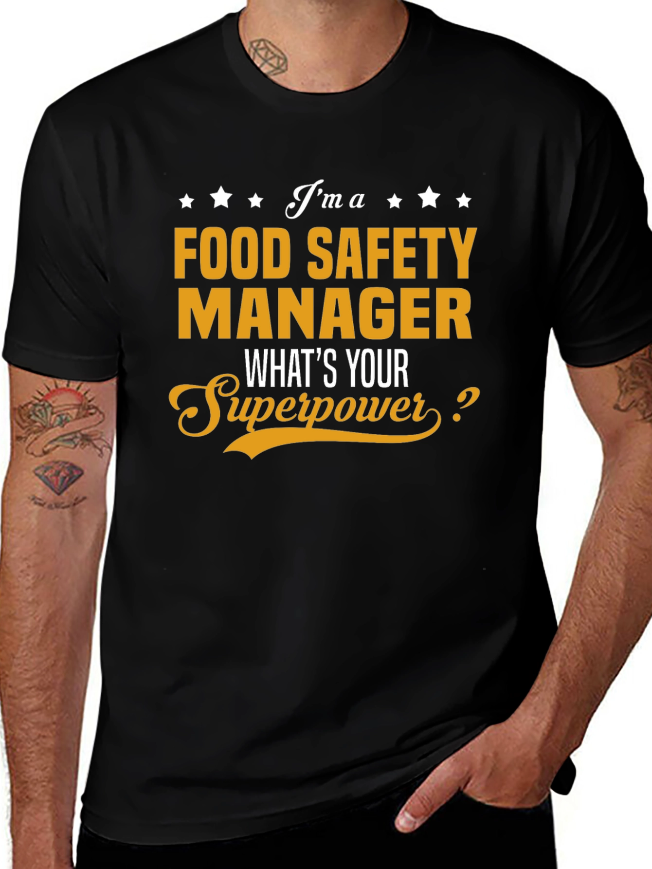 Food Safety Manager T-Shirt - Superpower Tee
