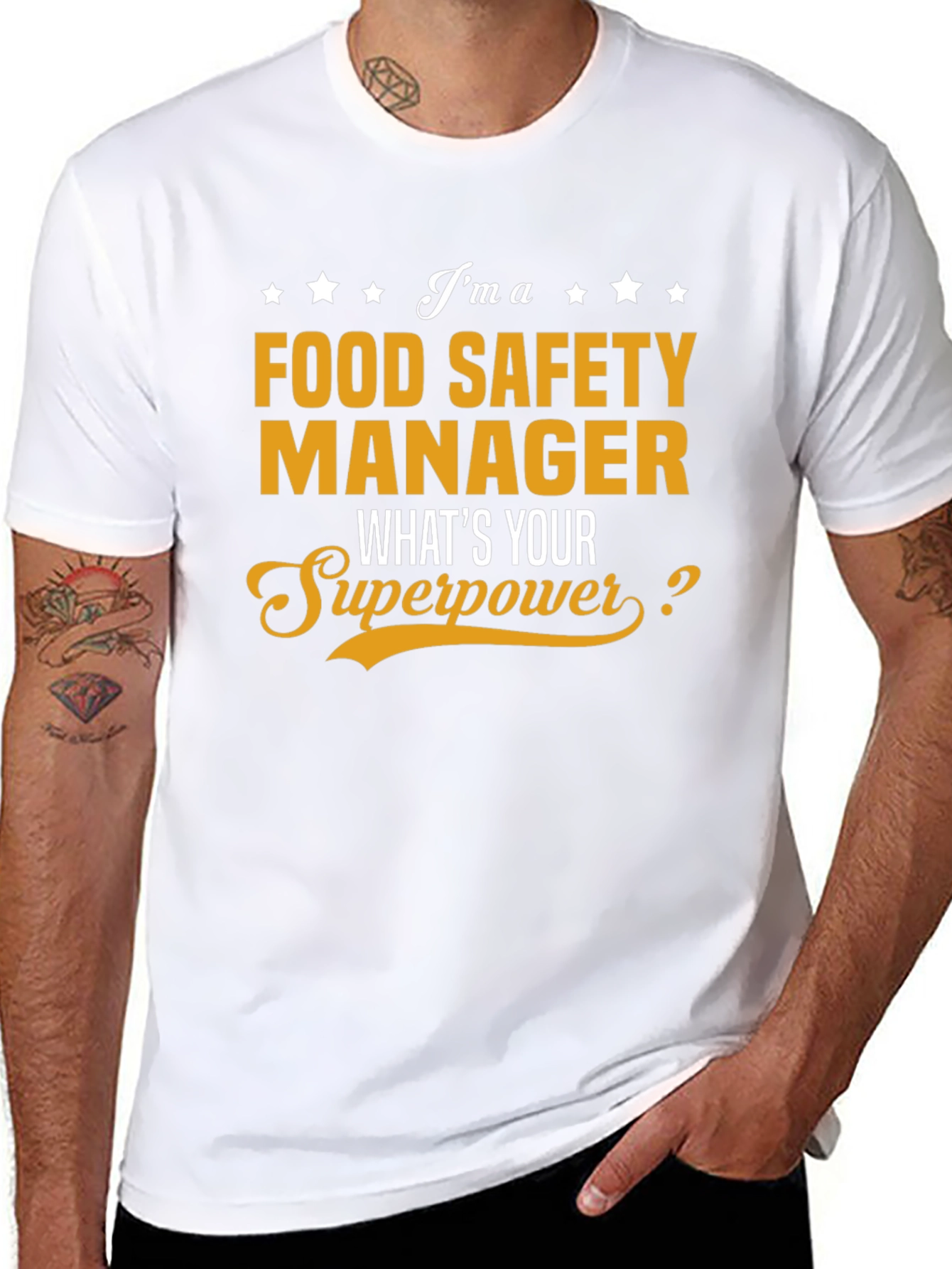 Food Safety Manager T-Shirt - Superpower Tee