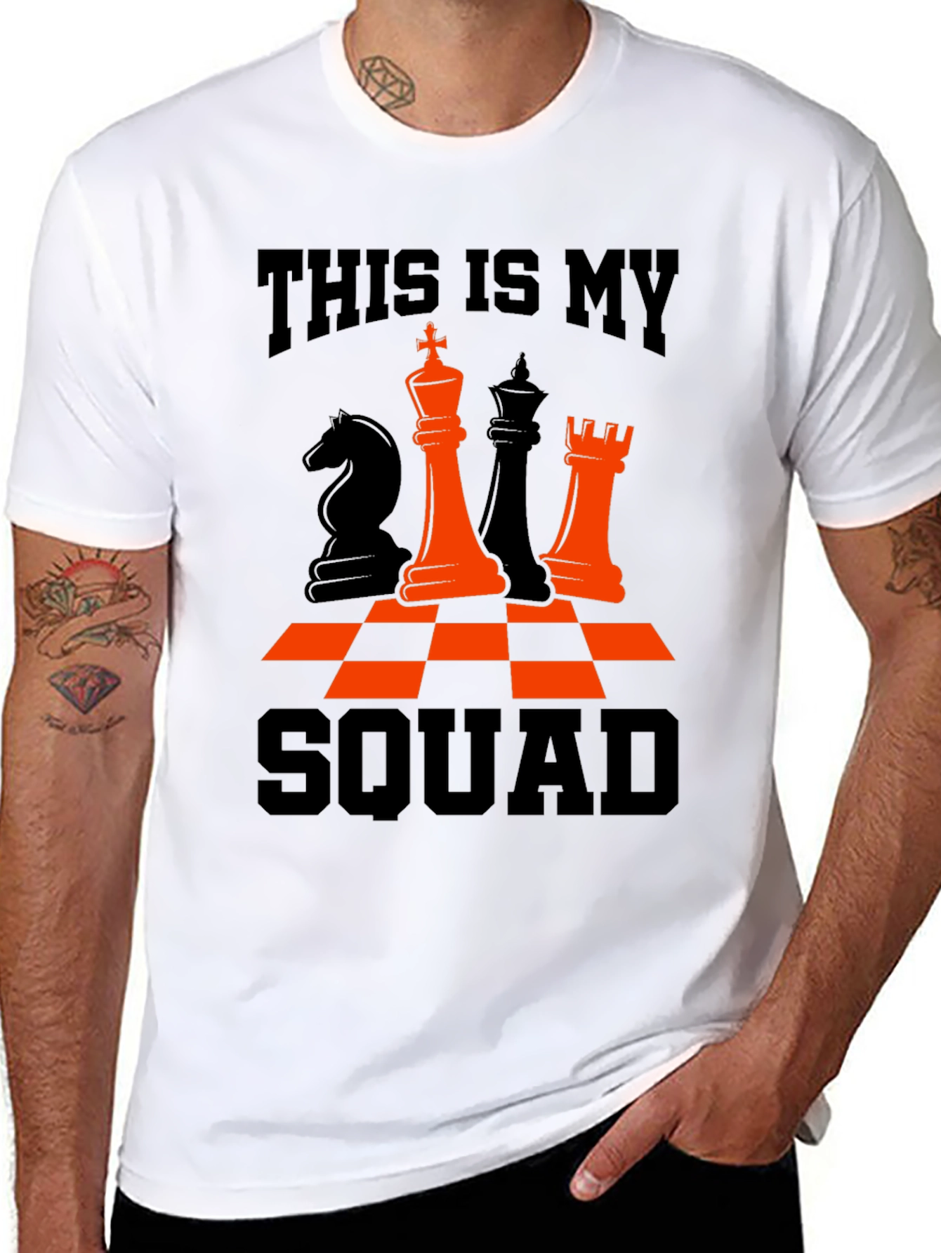 Chess Squad T-Shirt - Checkmate Style