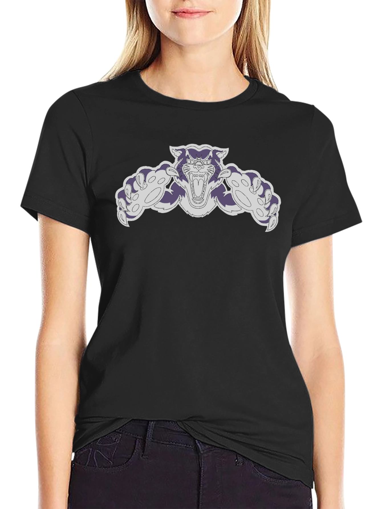 Wildcat Graphic Tee - Black