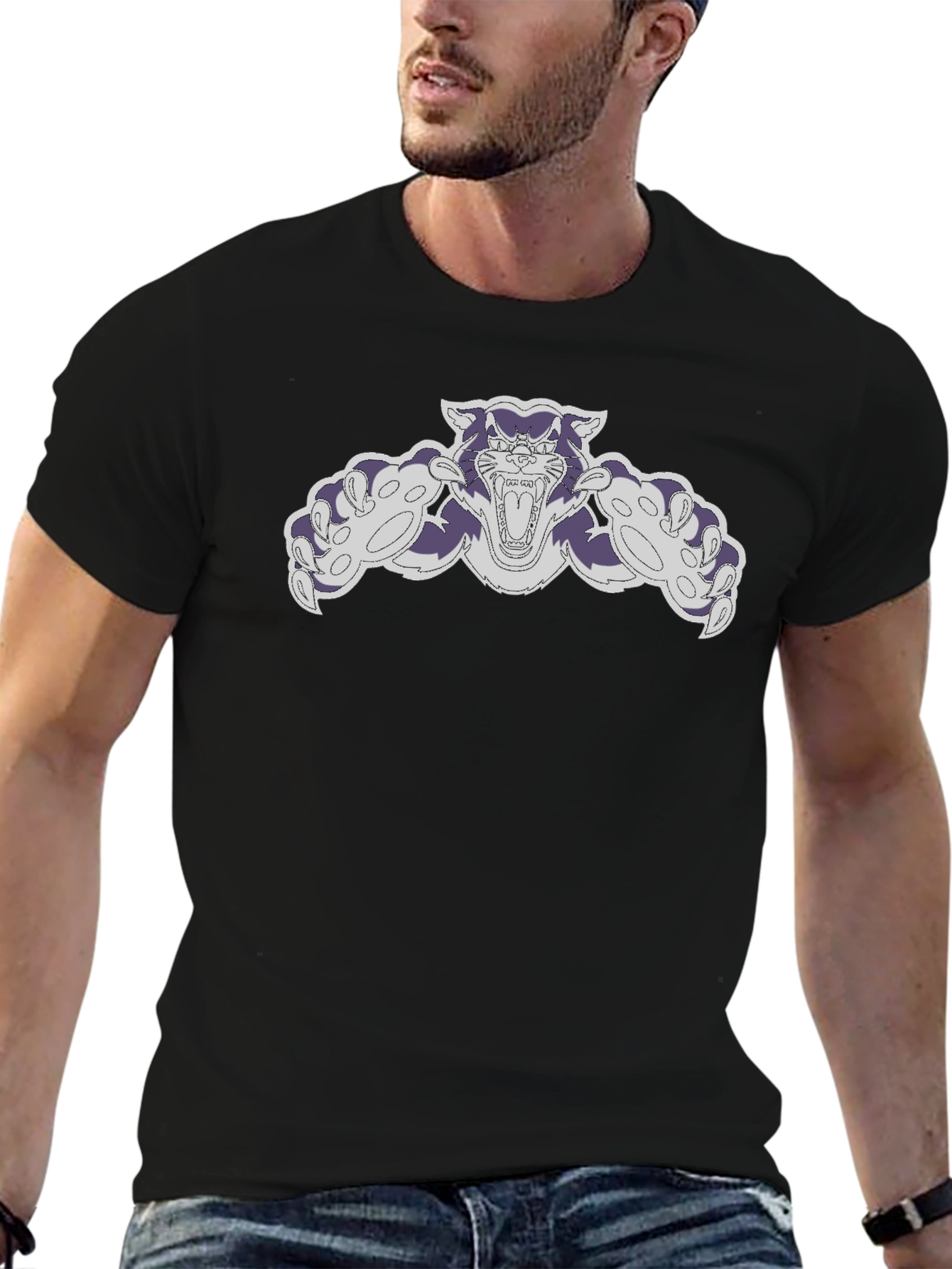 Wildcat Graphic Tee - Black