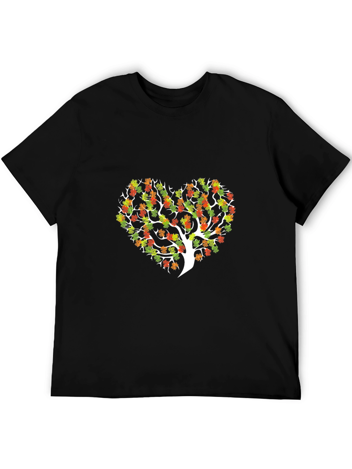 Heart Tree Graphic Tee - Unique Nature Design