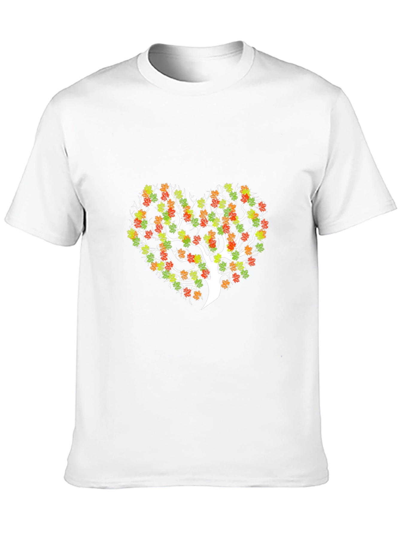 Heart Tree Graphic Tee - Unique Nature Design
