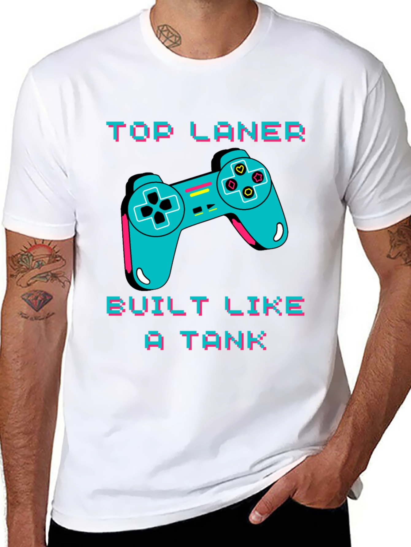 Top Laner Built Like A Tank T-Shirt