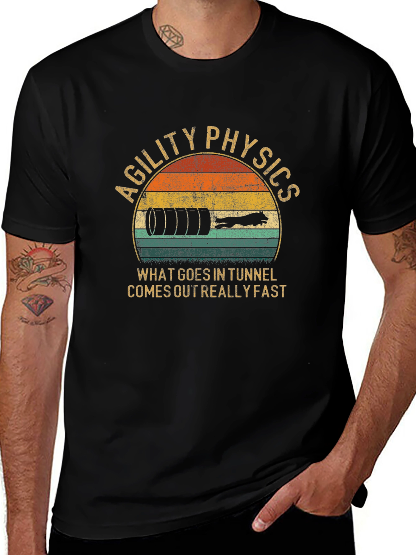 Agility Physics T-Shirt - Dog Training