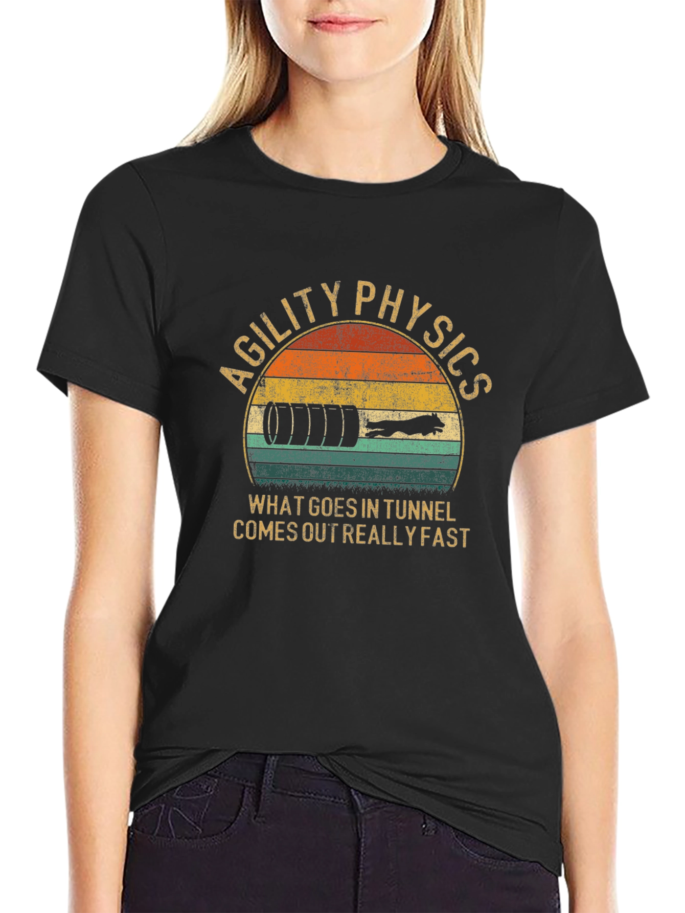 Agility Physics T-Shirt - Dog Training