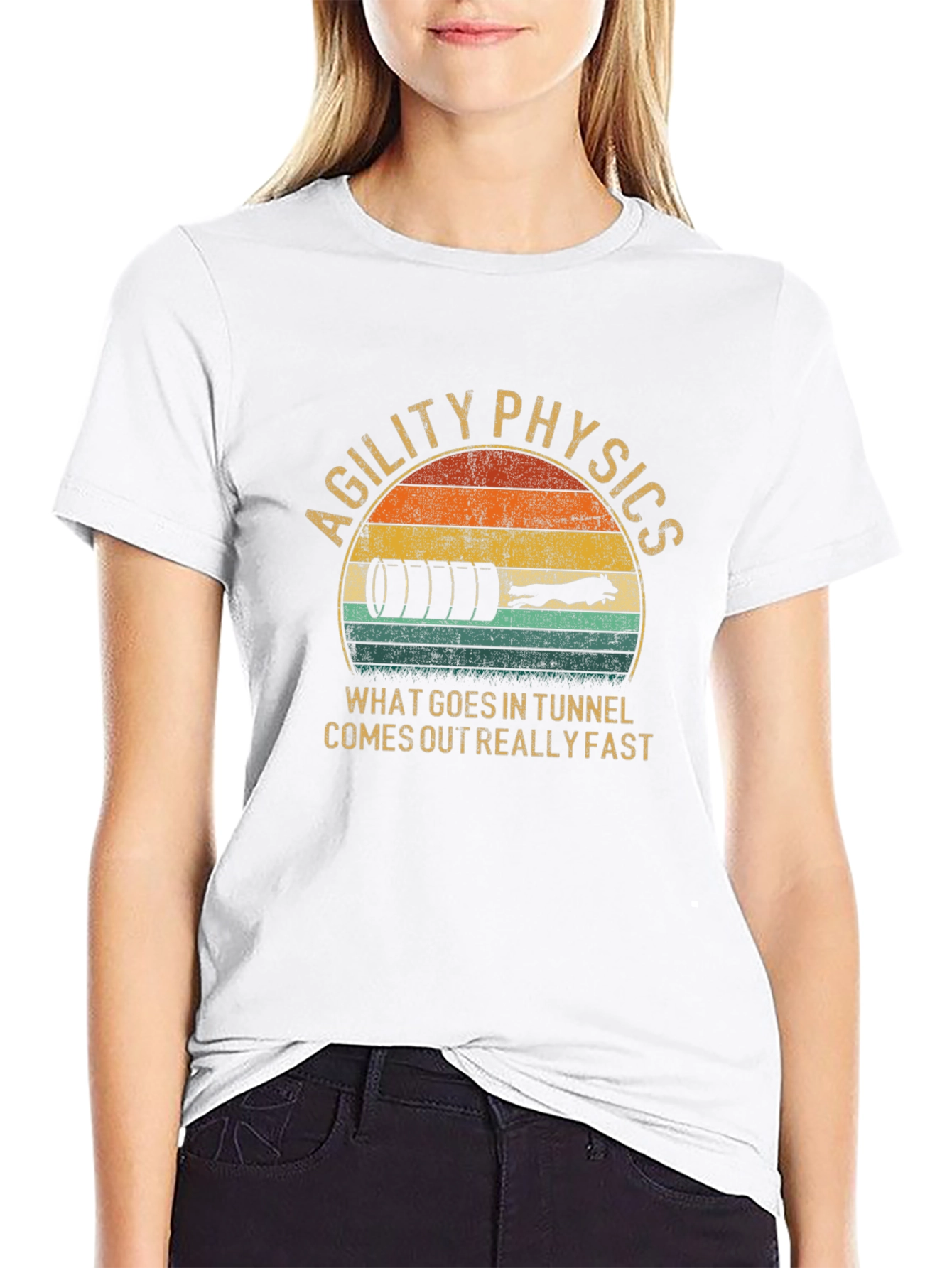 Agility Physics T-Shirt - Dog Training