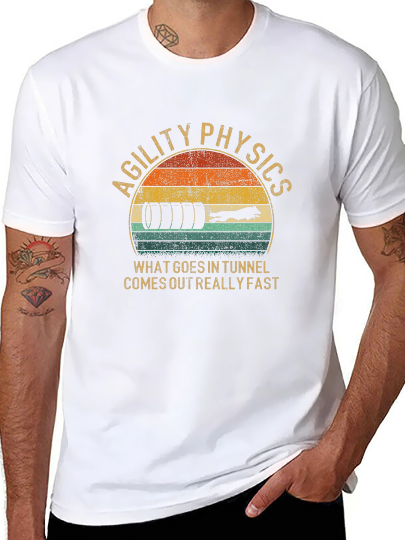 Agility Physics T-Shirt - Dog Training