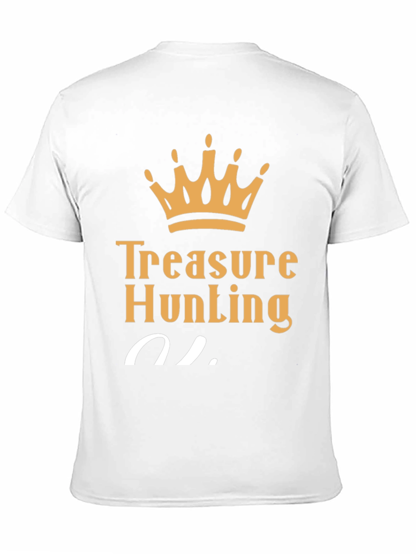 Treasure Hunting King T-Shirt - Black