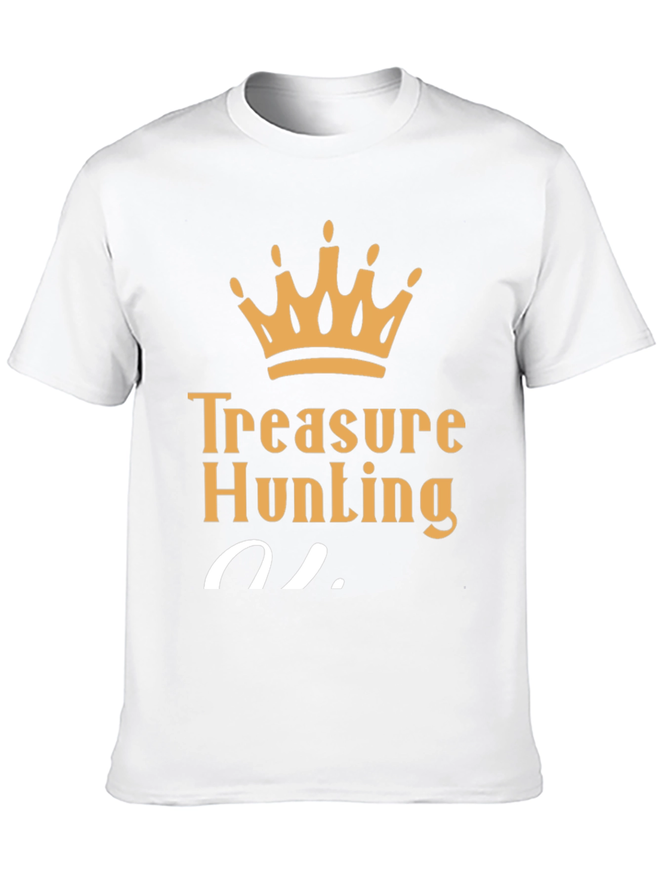 Treasure Hunting King T-Shirt - Black