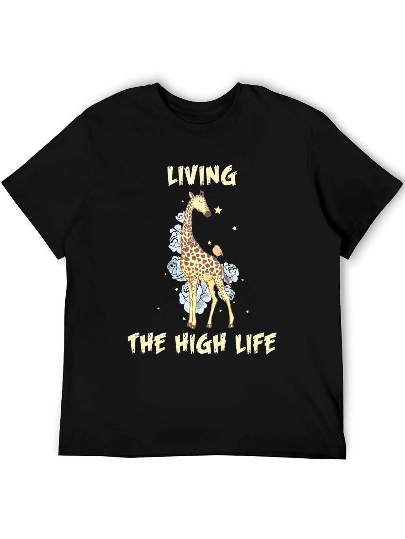 Living The High Life Giraffe T-Shirt
