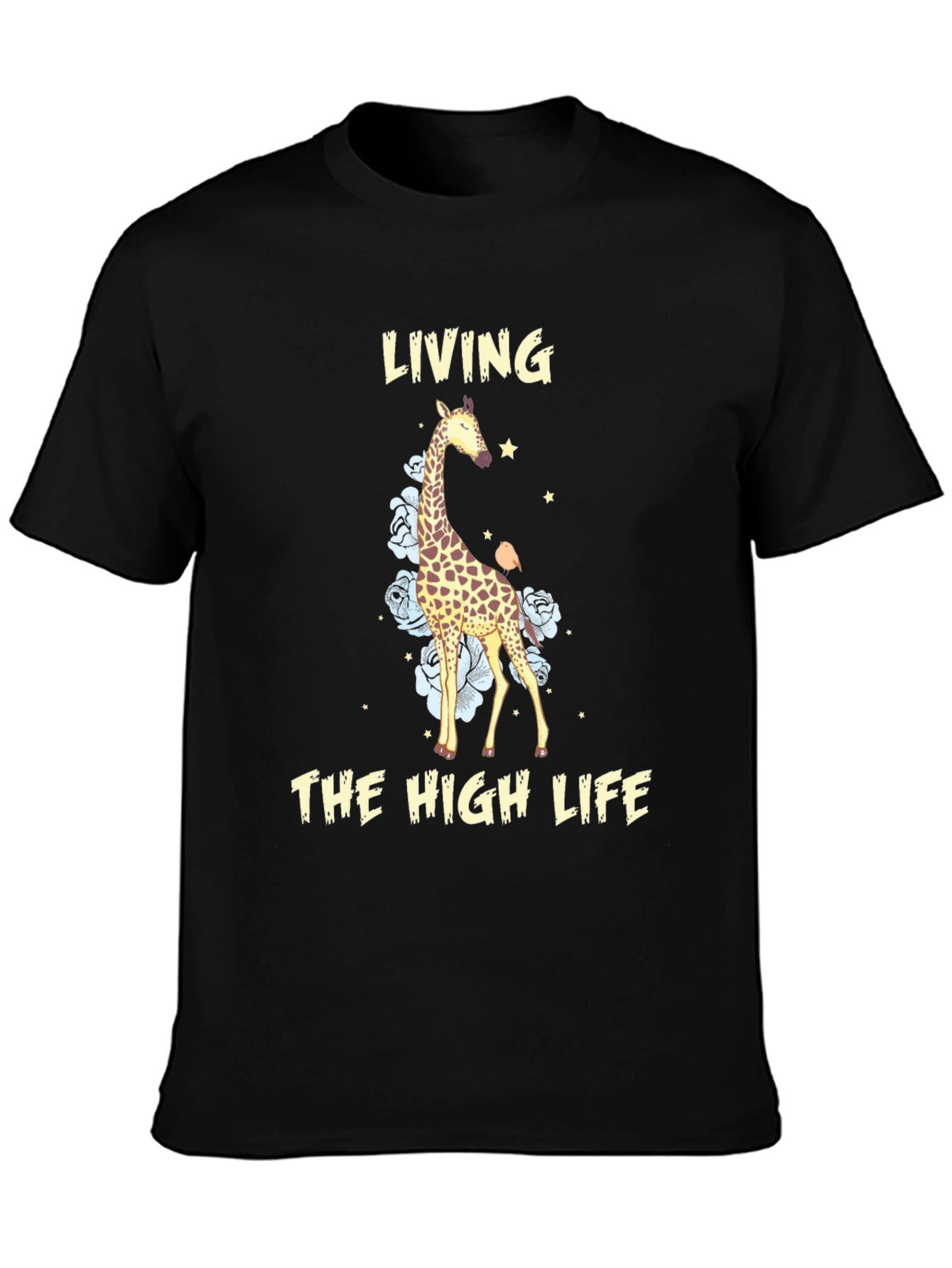 Living The High Life Giraffe T-Shirt