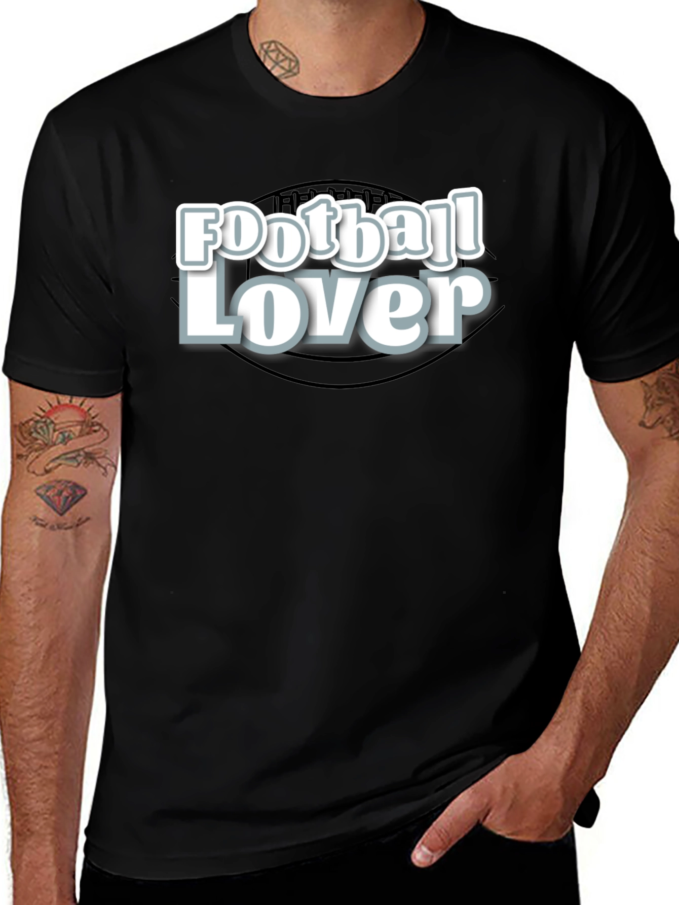 Football Lover Graphic T-Shirt