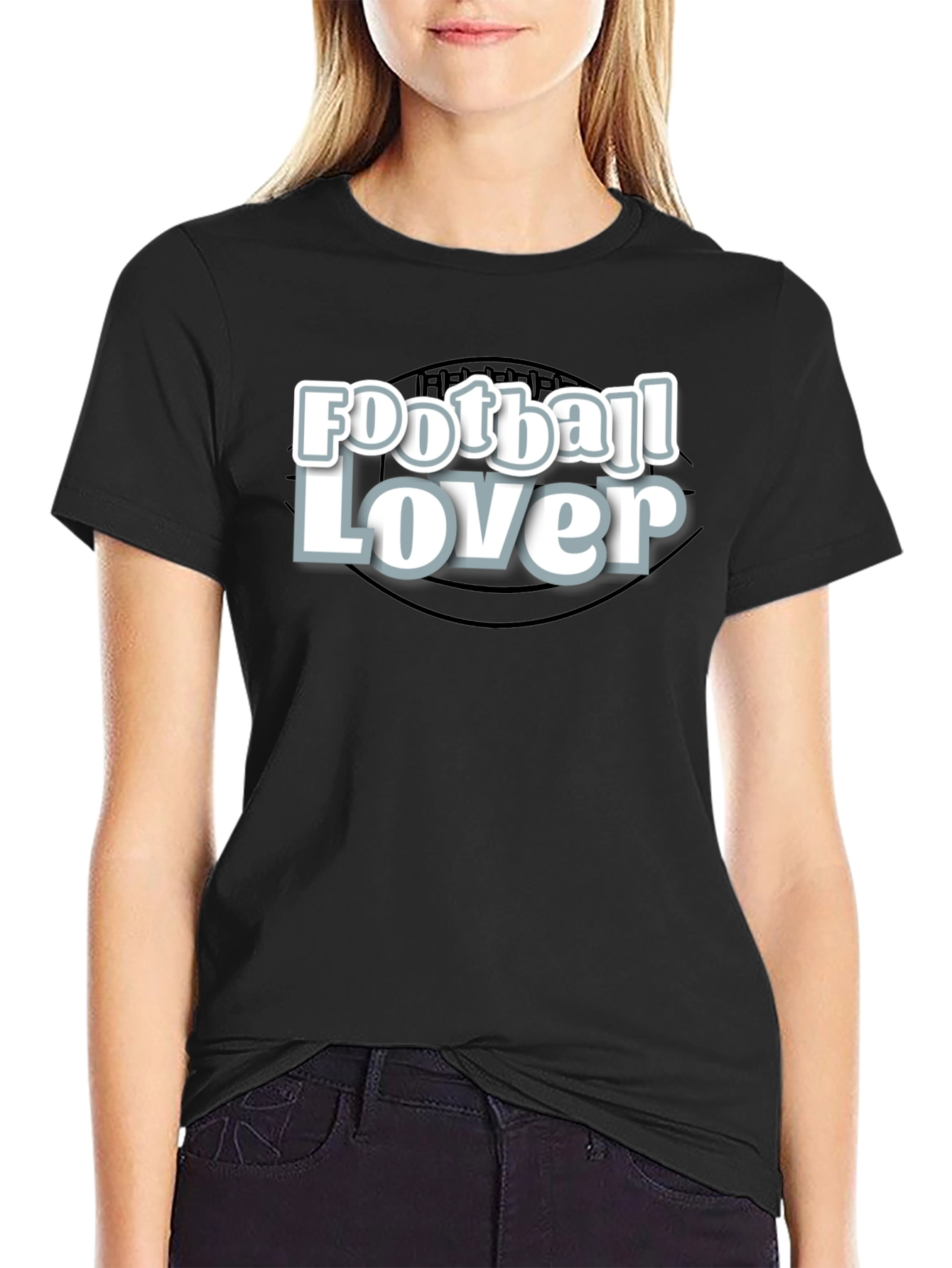 Football Lover Graphic T-Shirt