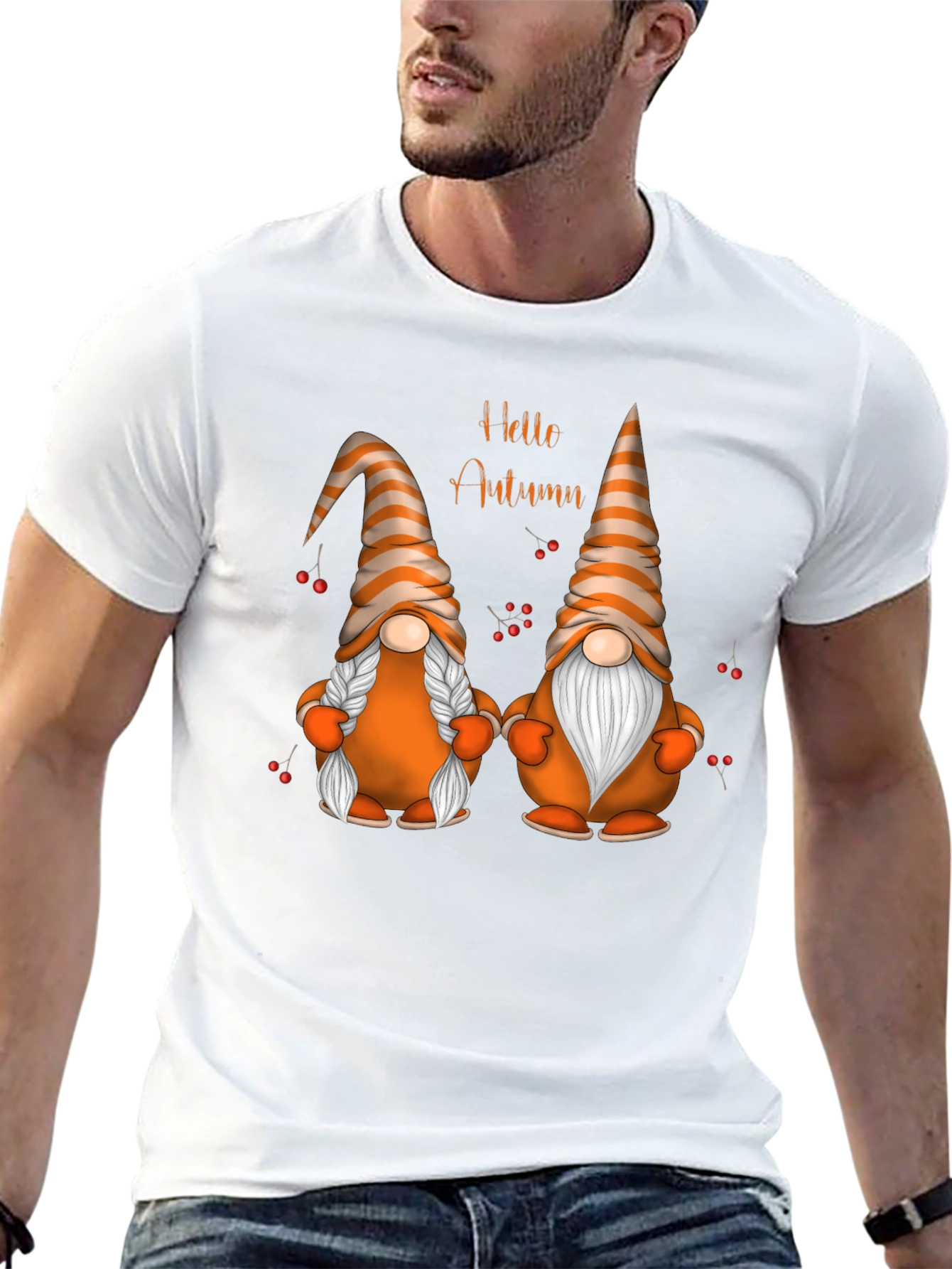 Hello Autumn Gnome T-Shirt