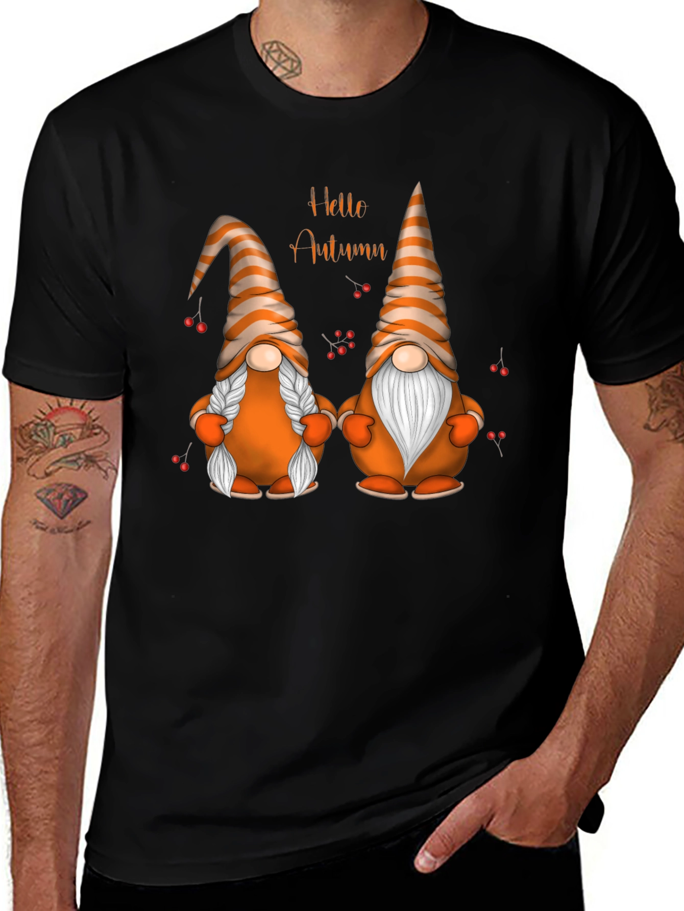Hello Autumn Gnome T-Shirt