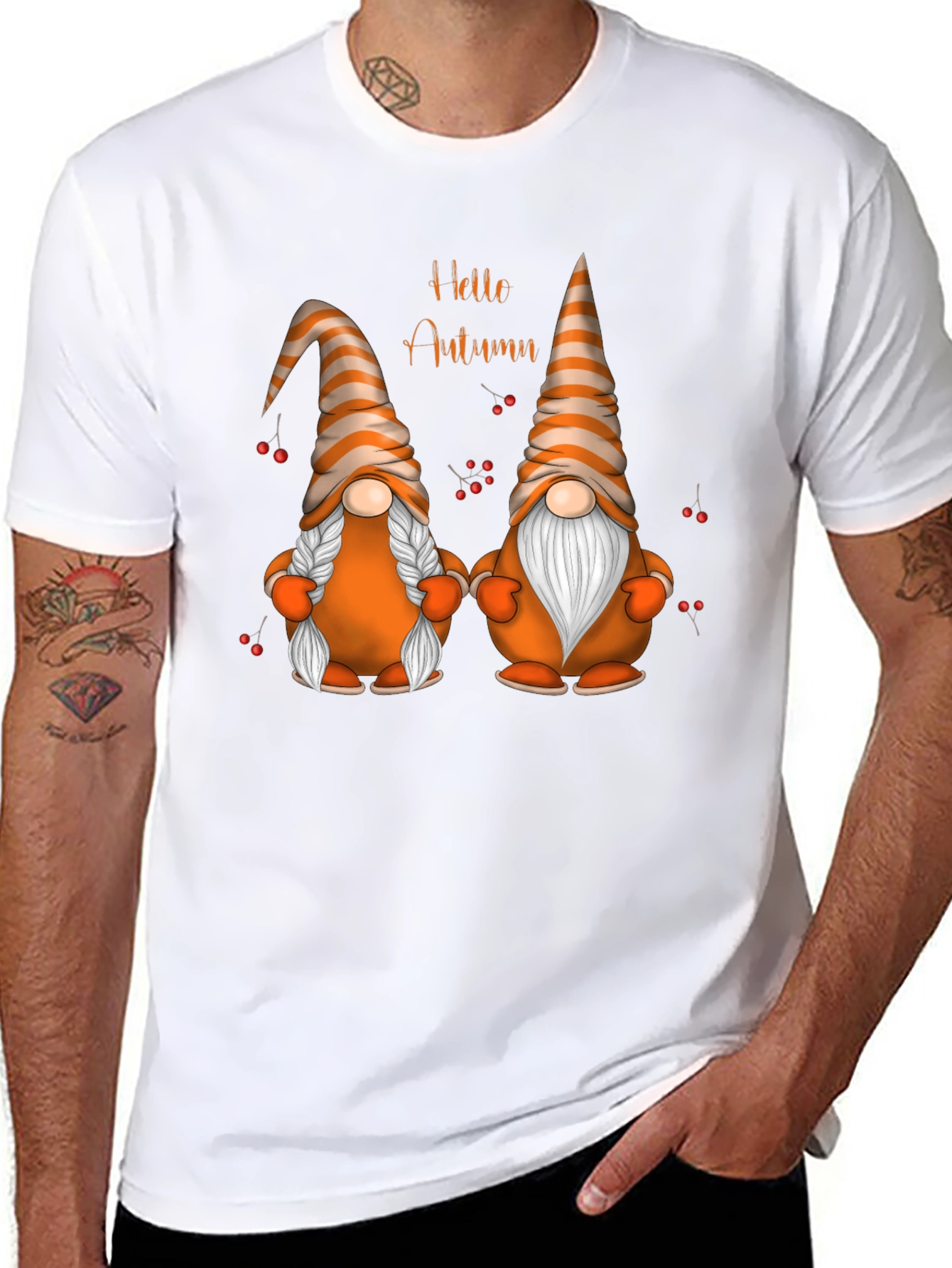 Hello Autumn Gnome T-Shirt