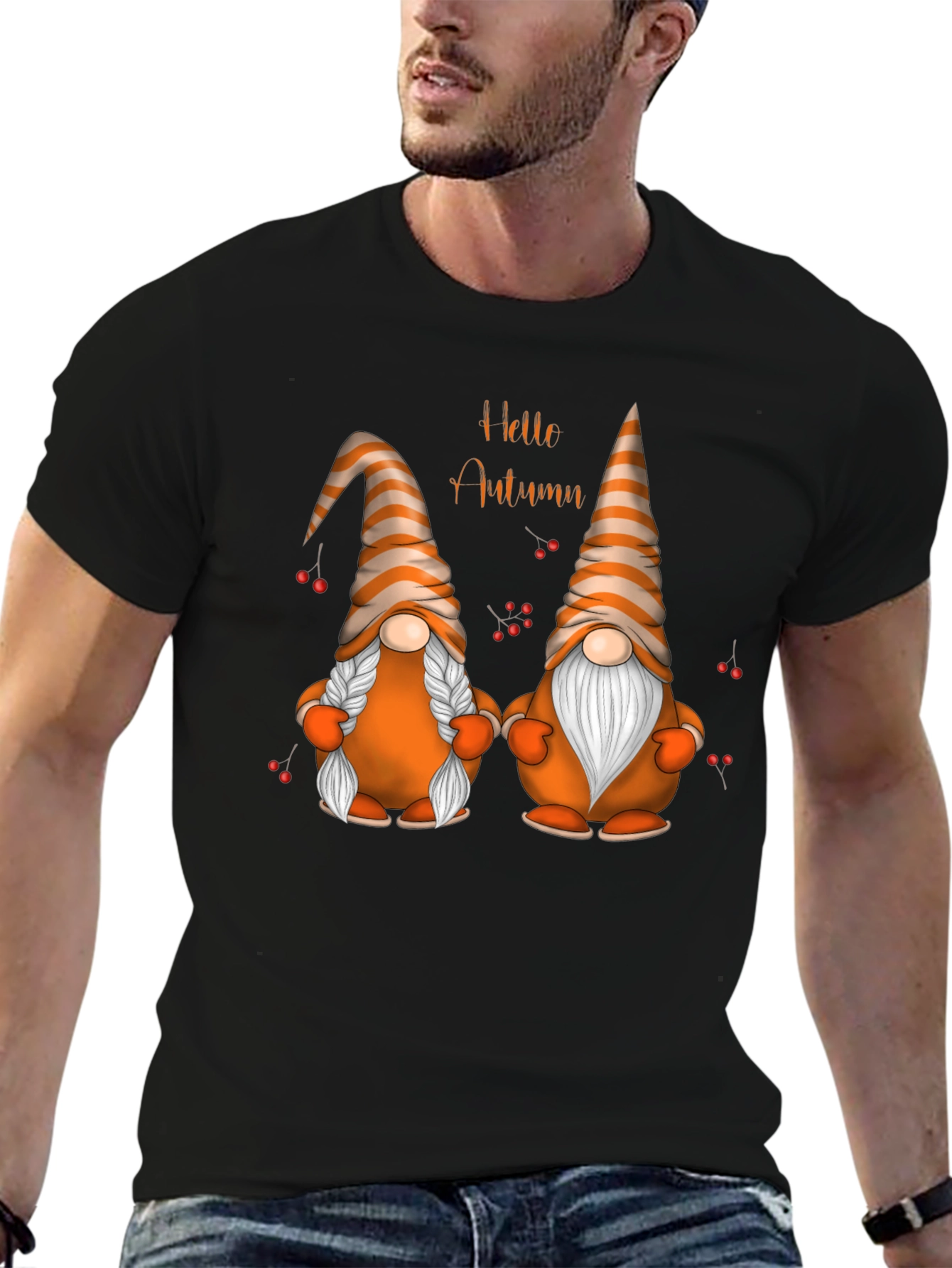 Hello Autumn Gnome T-Shirt