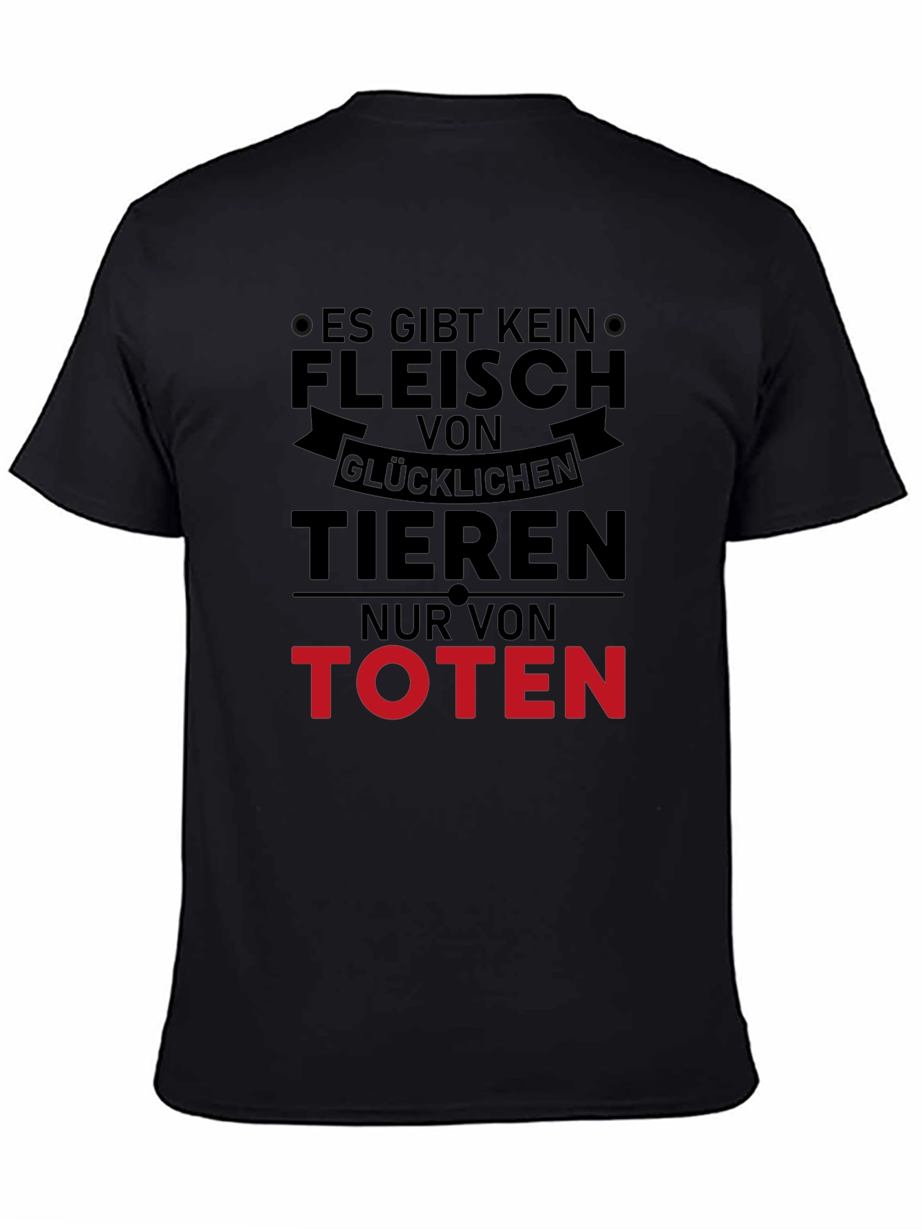 Es Gibt Kein Fleisch T-Shirt: Vegan Statement Tee
